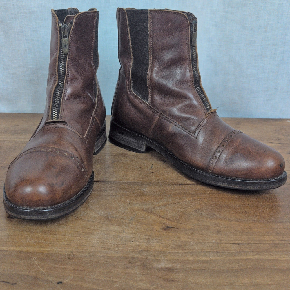 Landi Italian Made Paddock Style Leather Boots Eu 41